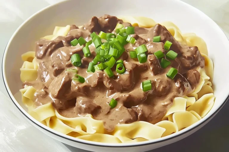 Beef Stroganoff