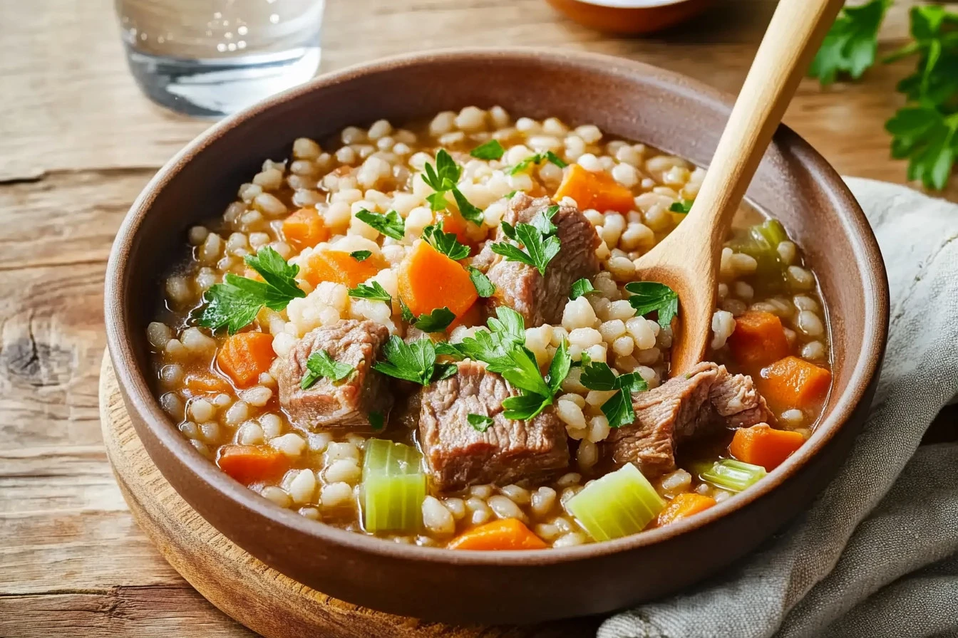 Chef John's Beef and Barley Stew