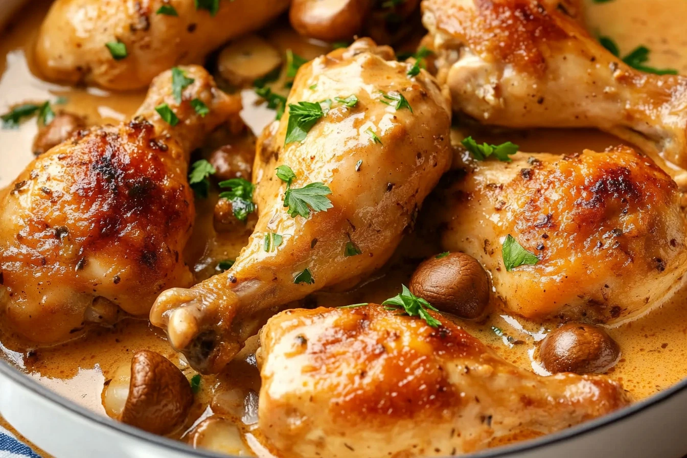 Chicken Fricassée
