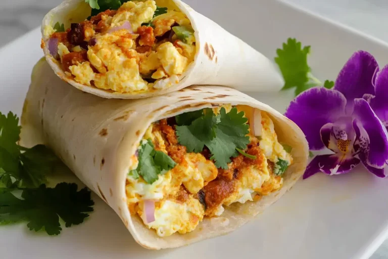 Chorizo Breakfast Burritos