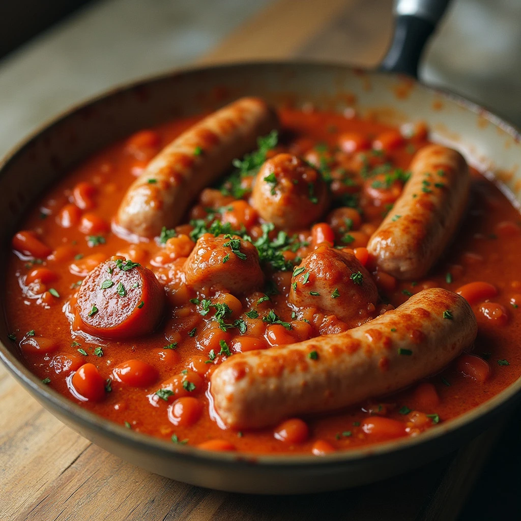 Classic Sausage, Peppers, and Onions