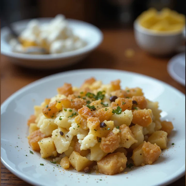 Cowboy Mashed Potato Casserole