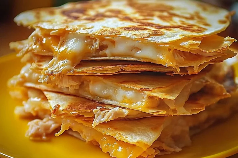 Delectable Chicken Quesadillas