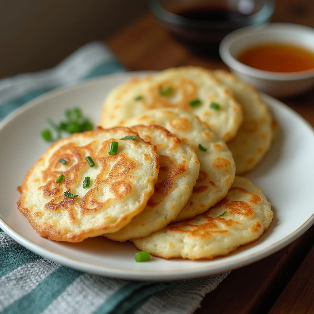 Korean Scallion Pancakes (Pa Jeon)