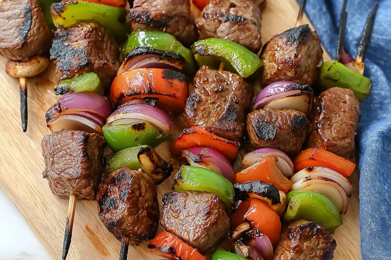 Mom's Beef Shish Kabobs