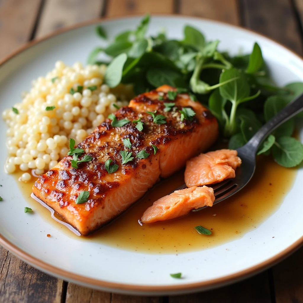 Paleo Pecan-Maple Salmon