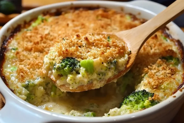 Scrumptious Chicken Broccoli Rice Casserole