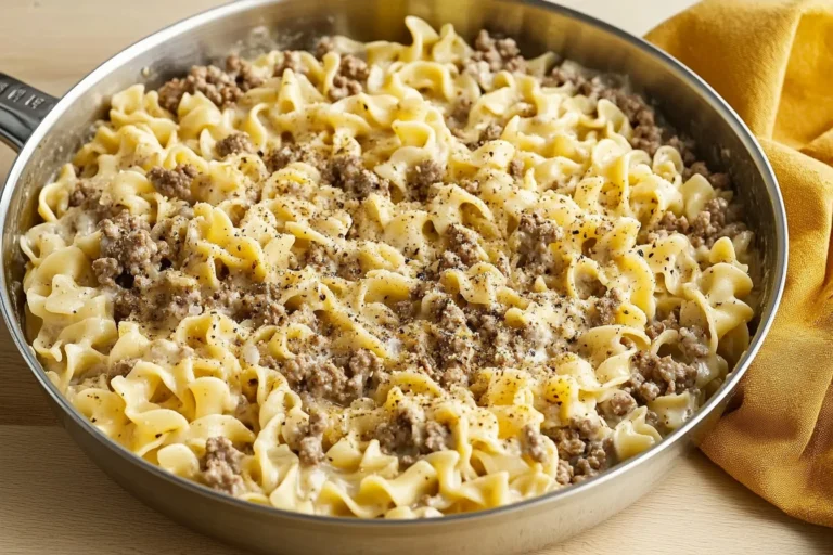 Simple Beef Stroganoff