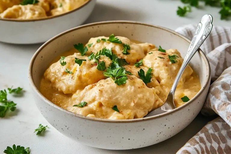 Slow Cooker Chicken and Dumplings