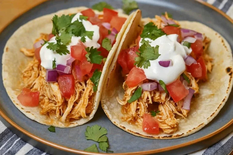 Slow Cooker Chicken Tacos