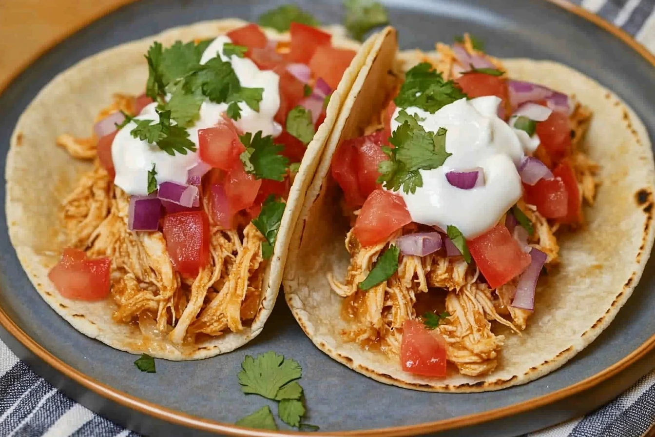 Slow Cooker Chicken Tacos
