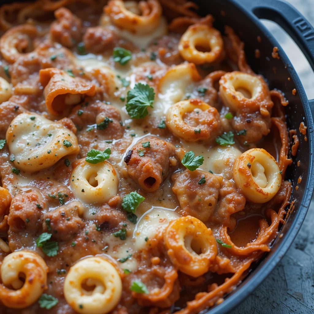 Tortellini Lasagna Skillet