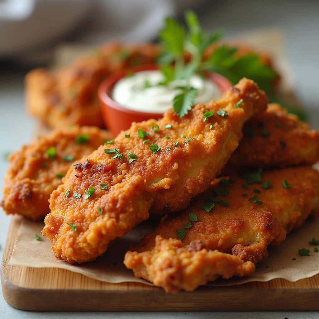 Air Fryer Buttermilk Fried Chicken